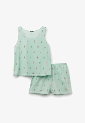 Tezenis, SET, zielony neon