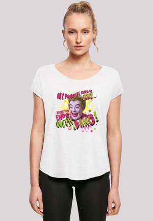 LONG CUT  BATMAN TV SERIE JOKER BANG - Print T-shirt - white