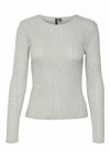 VMLISA  - Langærmet T-shirt - light grey melange