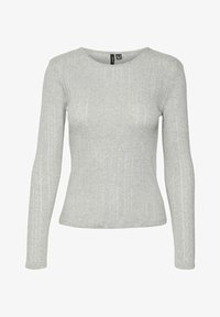 Unselected, light grey melange