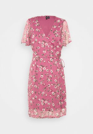 VMKAY WRAP DRESS - Vapaa-ajan mekko - hawthorn rose