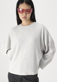 Abercrombie & Fitch WAFFLE DOLMAN  - Ilgarankovis viršutinės dalies drabužis - grey