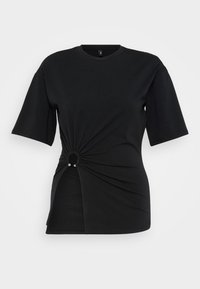 ONLCLEO O NECK  - Apdrukāts T-krekls - black