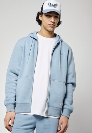Sudadera con cremallera - bleu