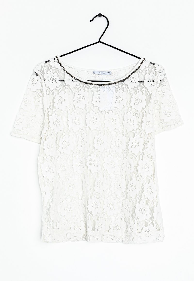 Mango Basic T-shirt - beige