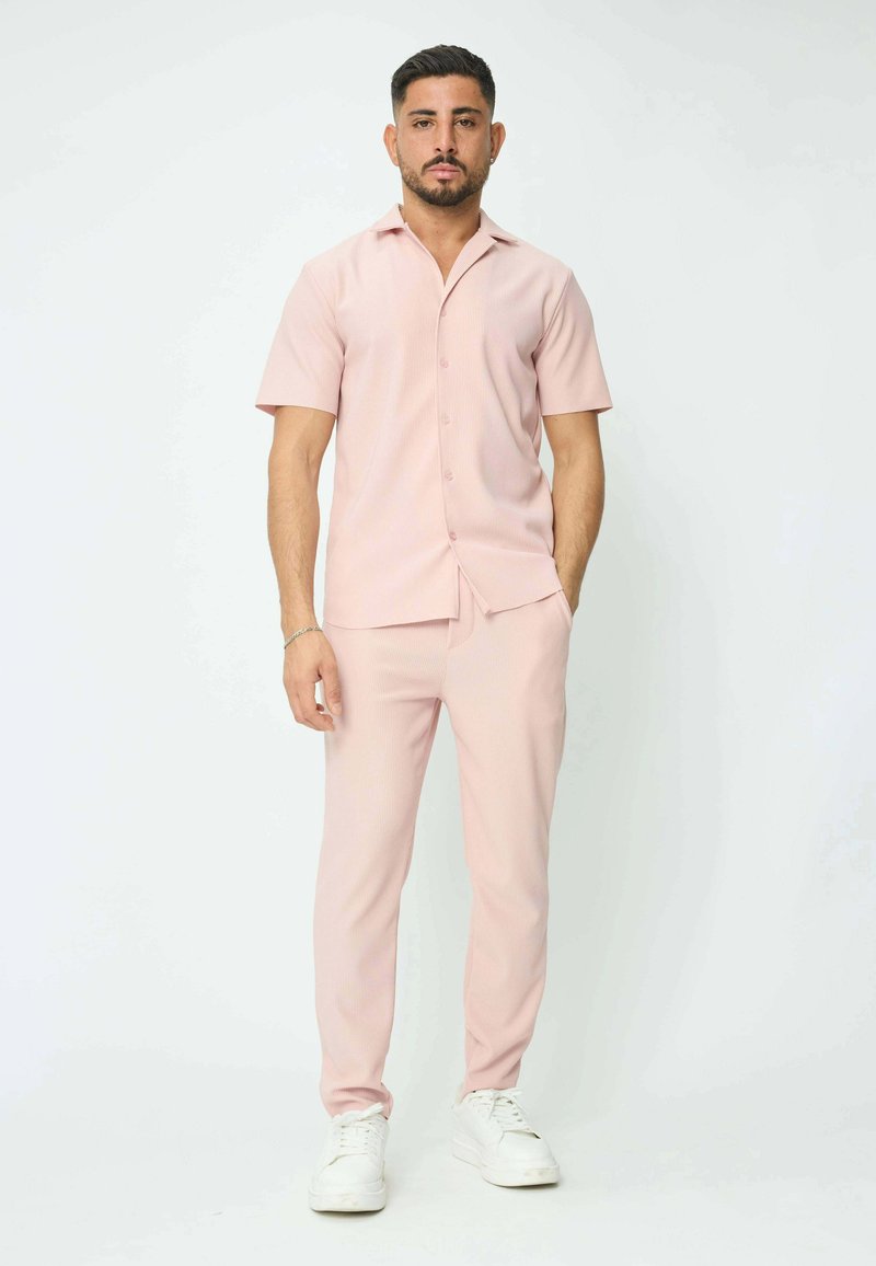 FRILIVIN ENSEMBLE UNI SET - Pantalon classique - rose
