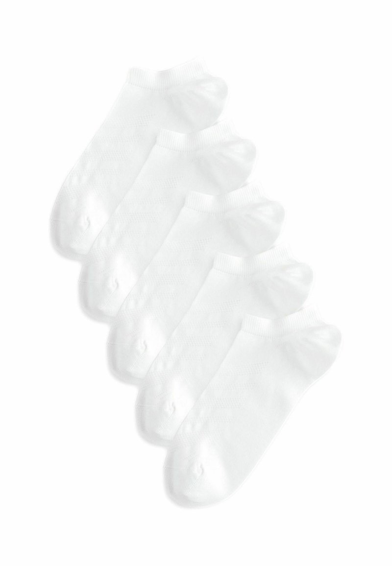 Next 5 PACK REGULAR FIT - Calze - white