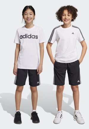 UNISEX - Sports shorts - black/white