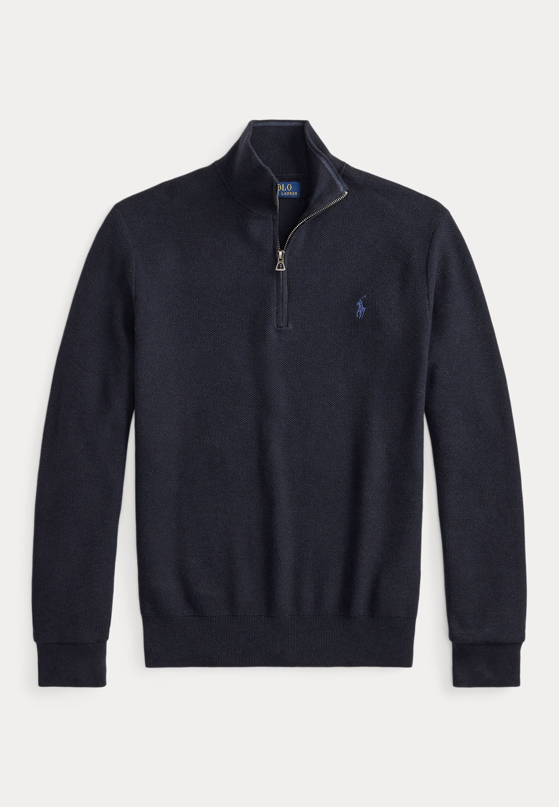 Polo Ralph Lauren DOUBLE-KNIT QUARTER-ZIP PULLOVER - Camisola
