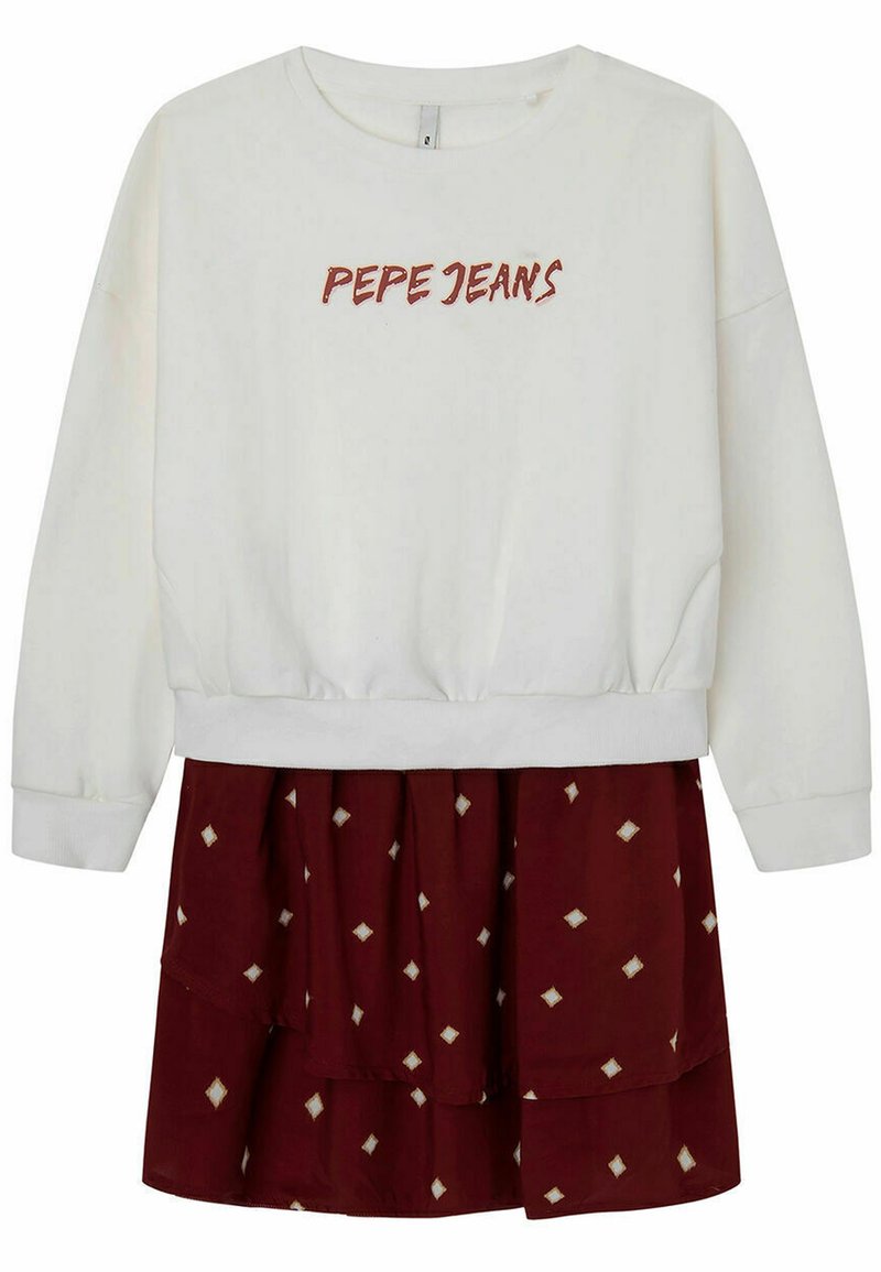 Pepe Jeans Jurk wit