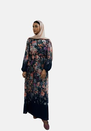 Love & Roses Maxikleid - navy floral
