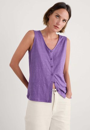 Seasalt Cornwall CARN GLAZE - Top - purple pansy
