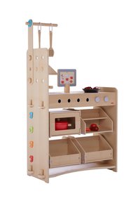 HABA ROLLENSPIEL STUDIO 3 IN 1 – KÜCHE KAUFLADEN  WERKSTATT - Lelukeittiö - bunt