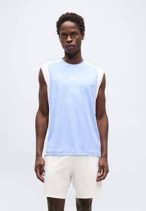 TENNIS PRO TANK COLOURBLOCK - Μπλούζα - bel air blue