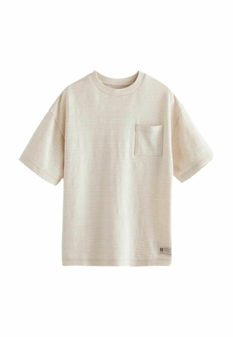 Next - REGULAR FIT - T-shirt med print - natural texture, Förstora