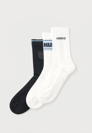 NEW LOGO 3 PACK - Calze - white