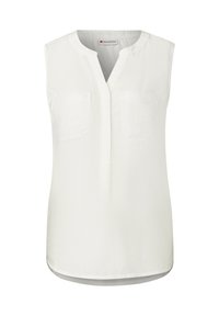 MIT BRUSTTASCHEN - Blus - weiß