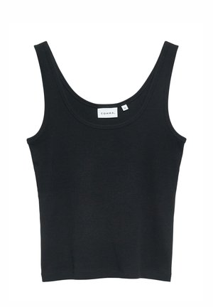 comma, T-SHIRT - Top - schwarz