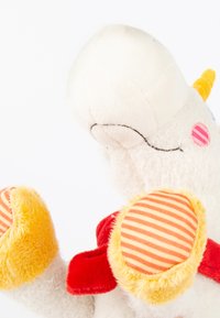 sigikid EINHORN SUNNY DIE STOFFIS - Cuddly toy - weiß/gelb