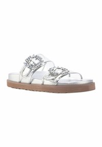 Nine West OUTDOOR  VIKO 3F - Iešļūcenes - silver