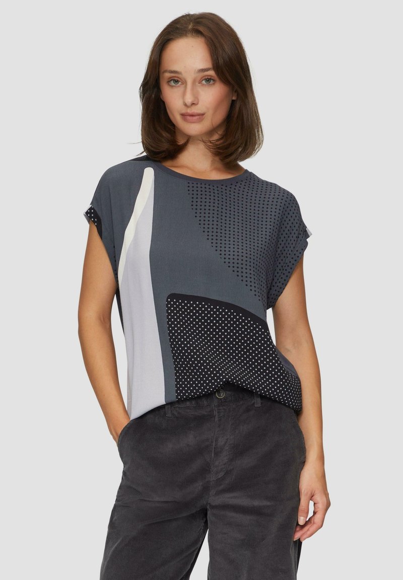 s.Oliver T-shirt print - dunkelgrau