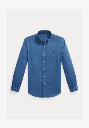 Polo Ralph Lauren CUSTOM FIT SEERSUCKER SHIRT - Marškiniai - dark indigo