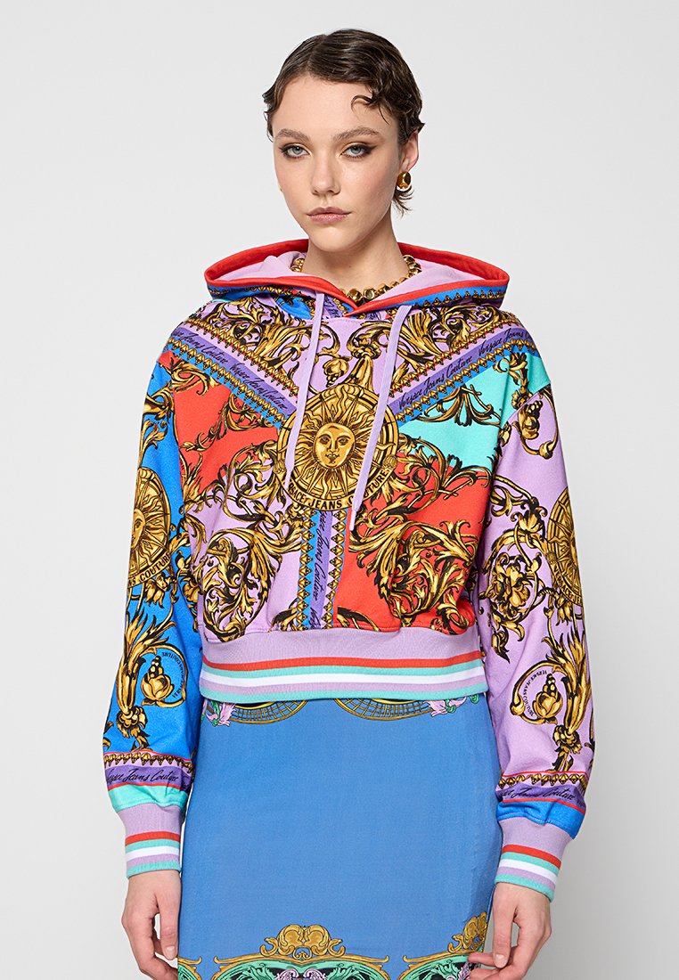 Versace Jeans Couture Hoodie meerkleurig Versace Jeans Couture Hoodie meerkleurig