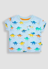 JoJo Maman Bébé 2-PIECE DINO SET - REGULAR FIT - Šortky - blue stegosaurus