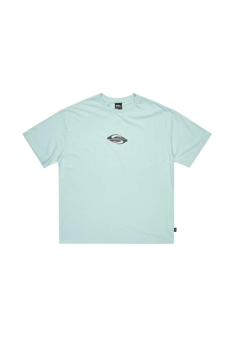 Quiksilver T-shirt print blauw Quiksilver T-shirt print blauw