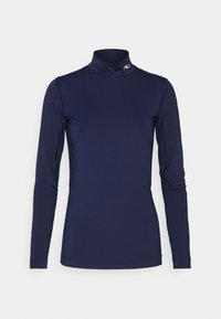 WOMEN BASE LAYER TURTLENECK - Långärmad tröja - atlanta blue