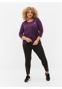 Active by Zizzi WORKOUT  - Top dugih rukava - purple pennant