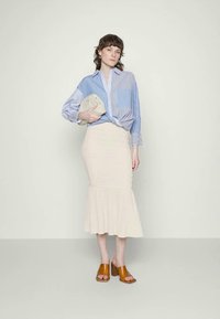 Twist & Tango VALDA SKIRT - Saia lápis - light beige