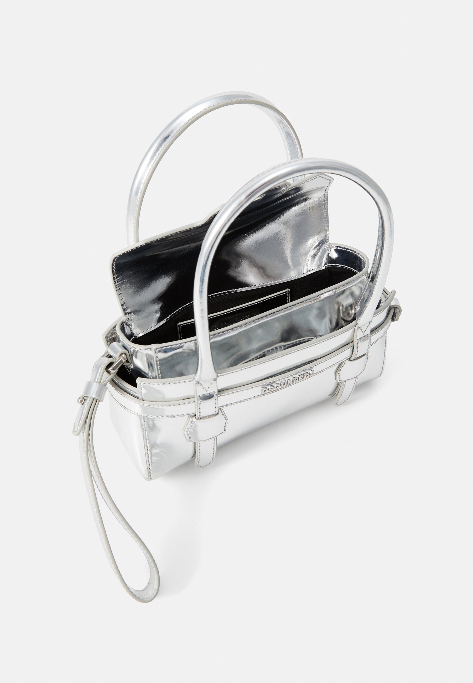 Dsquared2 MINI SHOULDER BAG SET - Handbag - silver-coloured