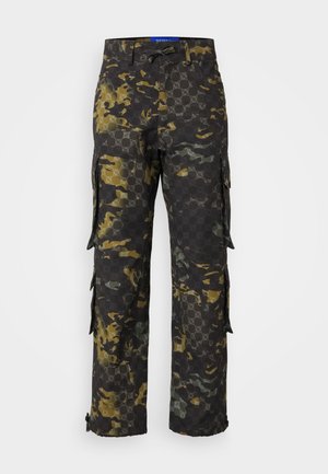 PEQUS AETHER CAMO UNISEX  - Cargo trousers - green