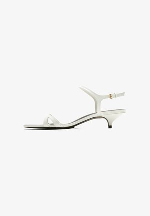 Massimo Dutti, Sandalen - white