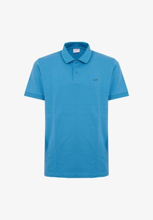 Sun68, POLO STAMPA PAISLEY - Polo shirt - avio