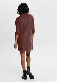 ONLY ONLJANA DRESS - Gebreide jurk - roasted russet