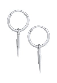 Elli FLASH HOOPS - Náušnice - silberfarben