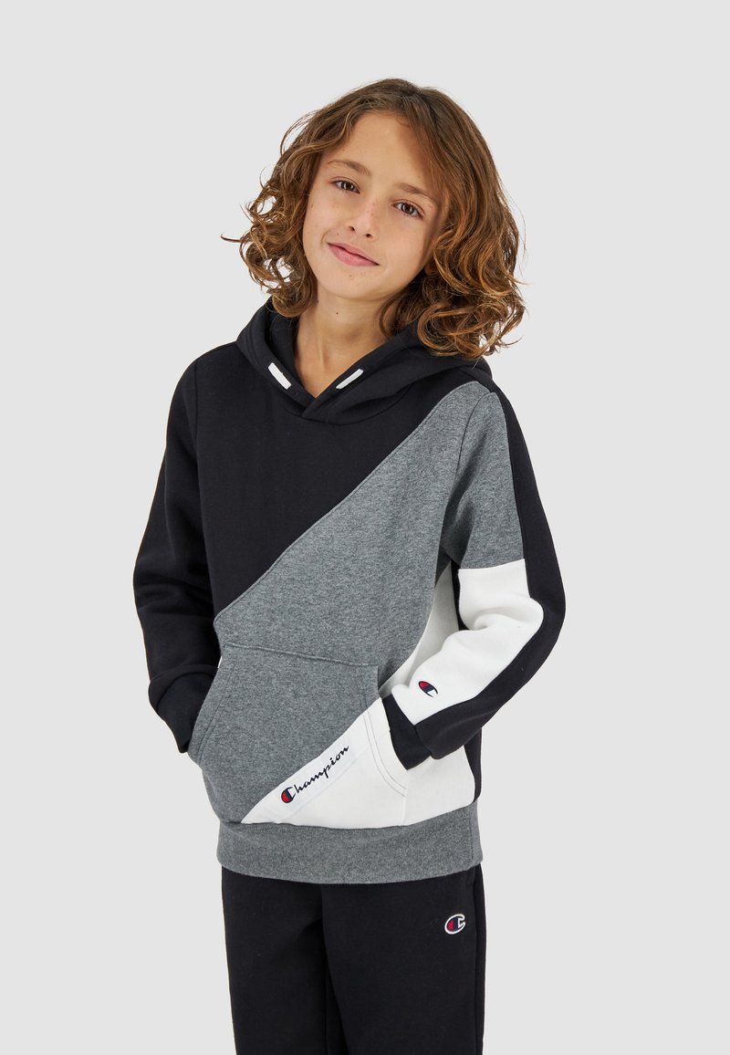 Kinder Pullover | Champion Rochester Kapuzenpullover black/schwarz - YP25378 Kinder Pullover | Champion Rochester Kapuzenpullover black/schwarz - YP25378