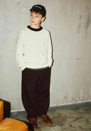 Name it, SWEATPANTS REGULAR FIT - Tracksuit bottoms - chocolate plum