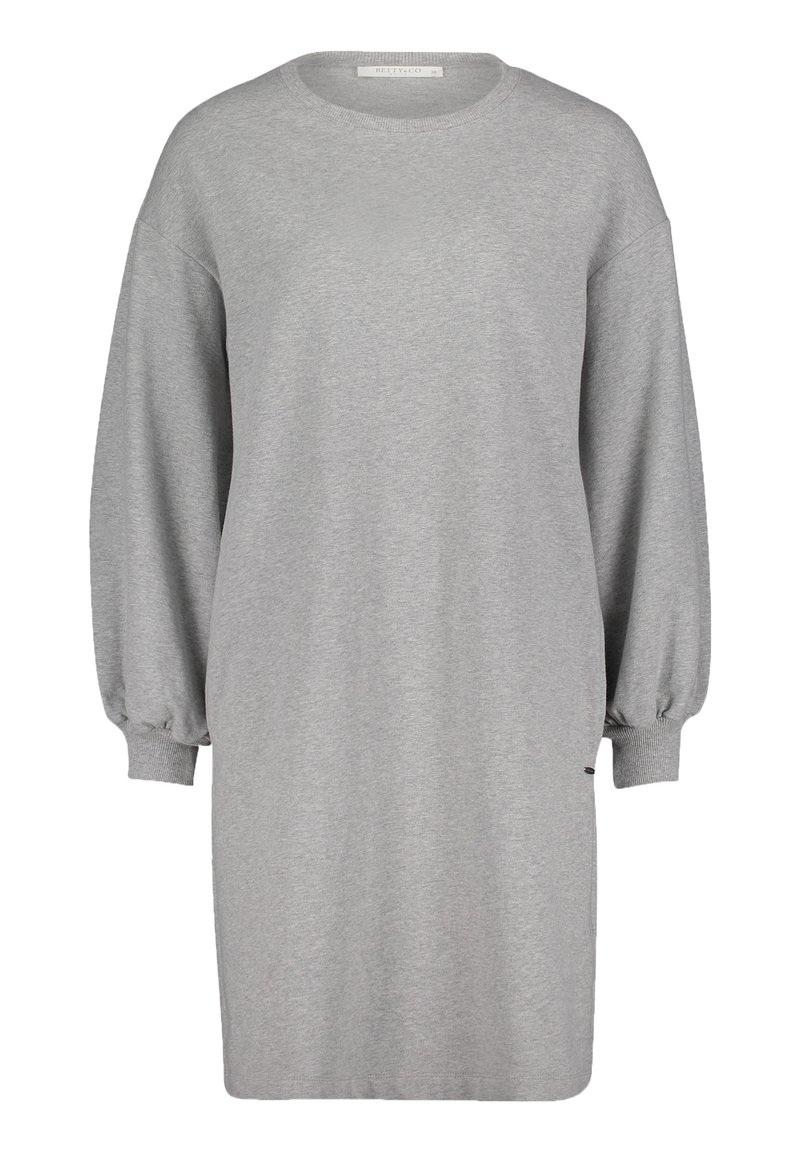 Damen Freizeitkleider | Betty & Co Jerseykleid light silver melange/grau - SI52709 Damen Freizeitkleider | Betty & Co Jerseykleid light silver melange/grau - SI52709