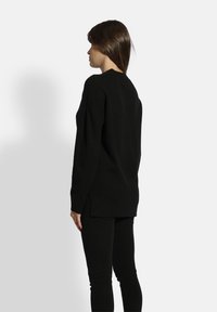 Just Cashmere CREWNECK  - Strickpullover - black