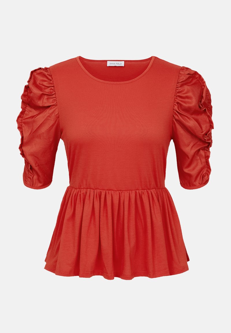 Anna Field T-shirt basic rood