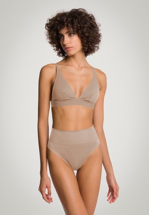 HIGH WAISTED STRING - Lingerie sculptante - clay