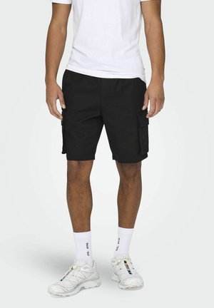 TREILLIS - Shortsit - black