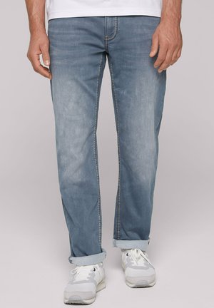 Camp David Straight leg jeans - grey blue used jogg