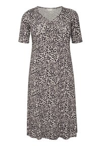 Kaffe Curve SEVANA - Robe de jour - leopard print