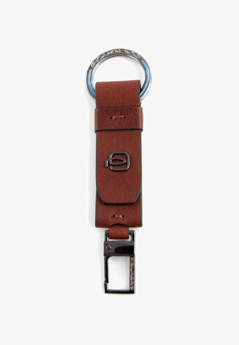 Piquadro WITH CARABINER - Portachiavi - cuoio tabacco