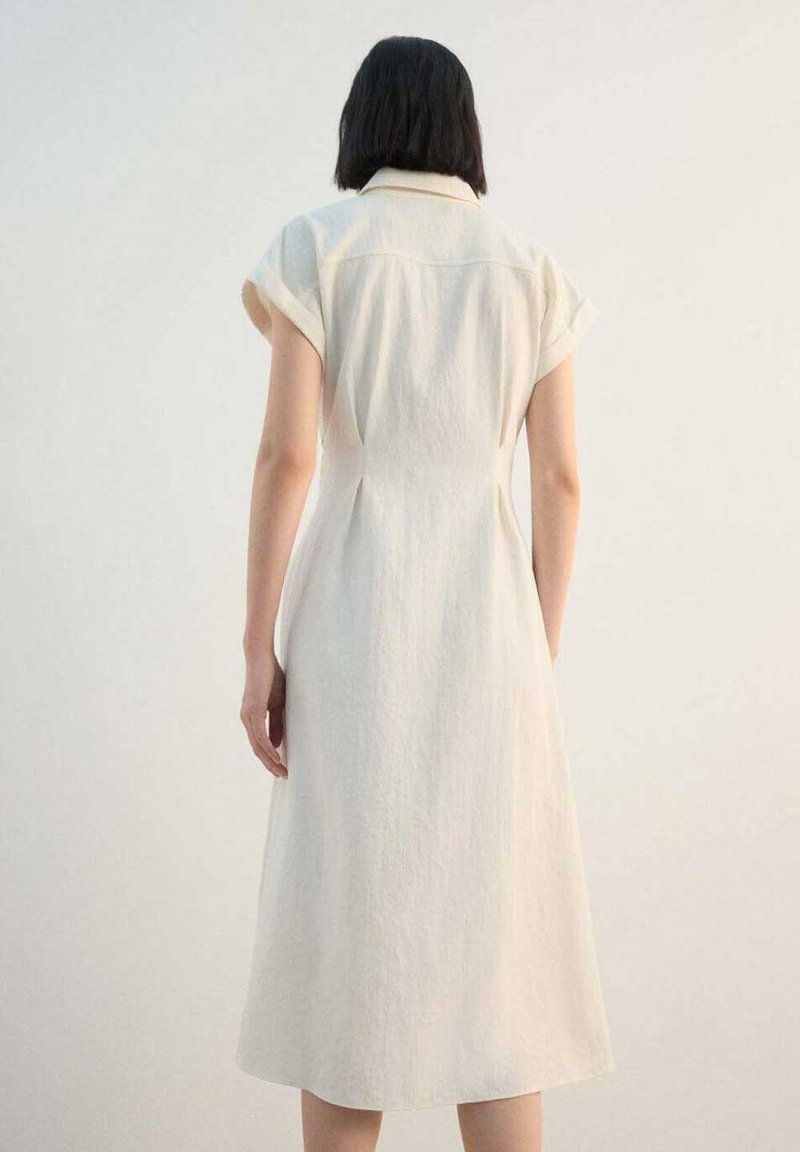 Mango Shirt dress - beige - Zalando.ie Mango Shirt dress - beige - Zalando.ie