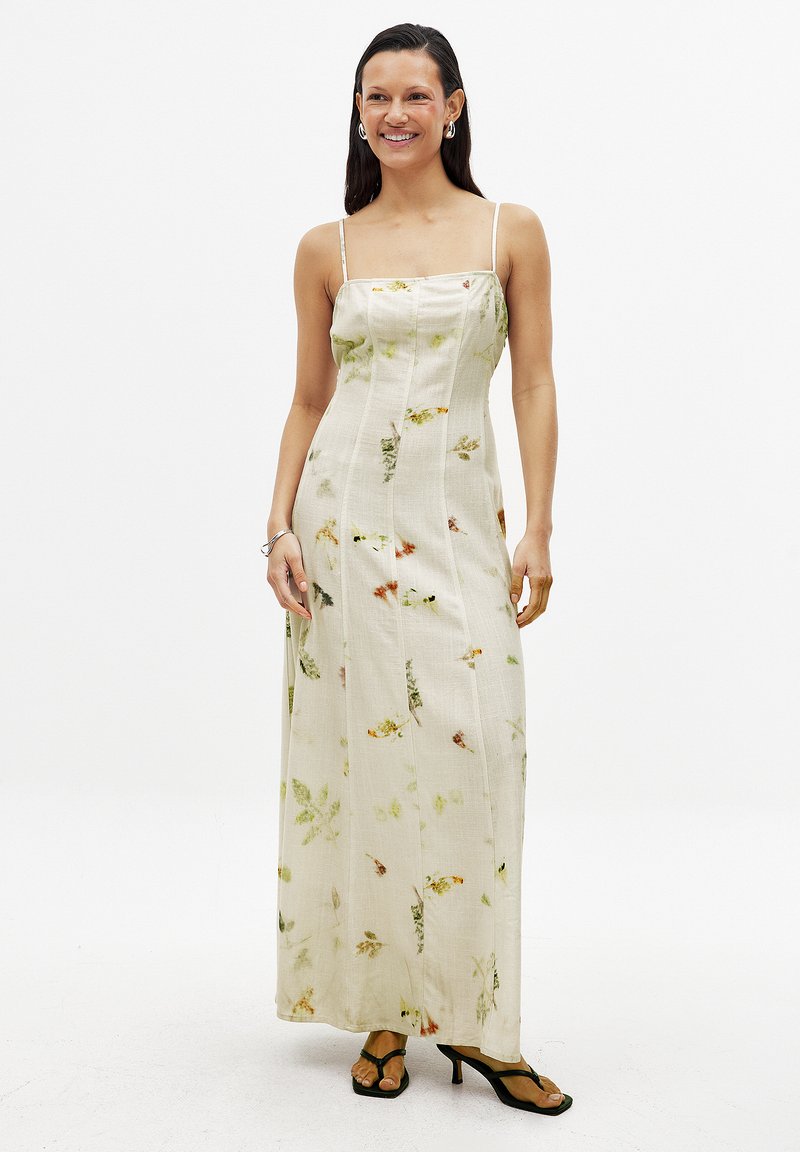 NA-KD SEAM DETAIL - Dolga obleka - floral print